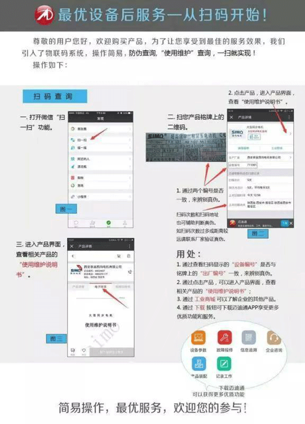 西安泰富西瑪電機(jī)2018年1月1日起全面啟用產(chǎn)品防偽碼系統(tǒng)。
