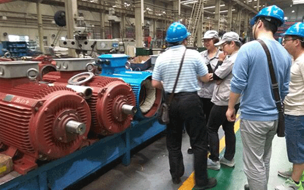 西安泰富西瑪電機(jī)開展安全月安全生產(chǎn)大檢查。