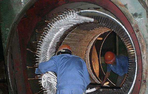 西安西瑪高壓電機(jī)定子線圈接地故障案例解析。